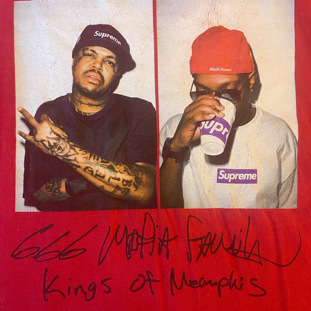 Supreme Three 6 Mafia Tee